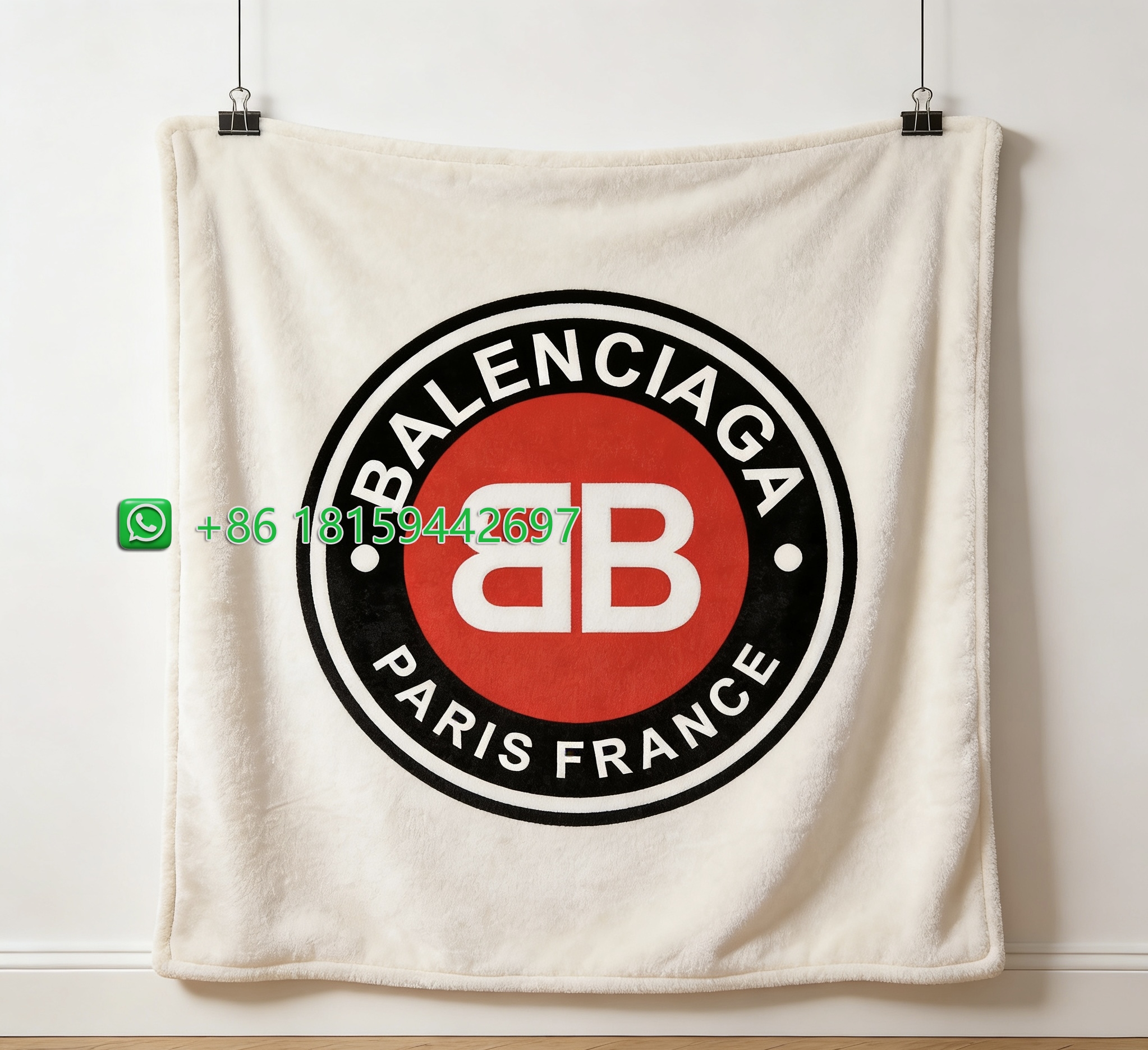 Balenciaga Throw Blankets